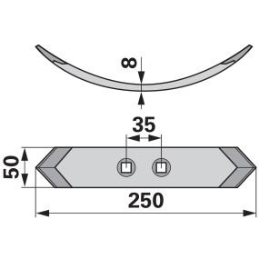 Schmalschare Anstelle Von Rabe (00240735) Prillinger