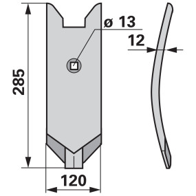 Scharspitze Beschichtet Anstel (00240784) Prillinger