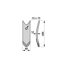 Scharspitze Beschichtet Anstel (00241205) Prillinger