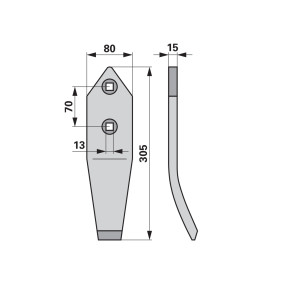 Scharspitze Anstelle Von Amazo (00241284) Prillinger