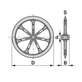 Cambridgering Ad 600 Bohrung 6 (00250017) Prillinger