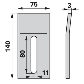 Abstreifblech Anstelle Von Kuh (00250045) Prillinger