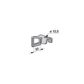 Zinkenhalter Rahmen 40X10 Zink (00260135) Prillinger