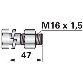 Frässchrauben M16X1,5X47 Güte (00270979) Prillinger