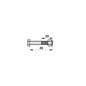 Schraube mit Sicherungsmutter (00270983) Prillinger