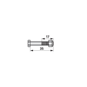 Schraube mit Sicherungsmutter (00270984) Prillinger