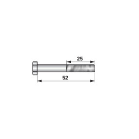 Schraube M16X1,5X52 Güte 12.9 (00270987) Prillinger