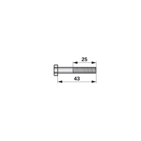 Schraube M12X1,5X43 Güte 12.9 (00270988) Prillinger