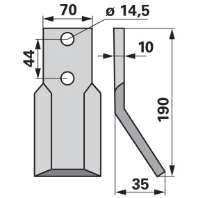 Fräsmesser Anstelle Von Murato (00271058) Prillinger