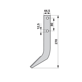 Fräshaken L = 270 (00271501) Prillinger