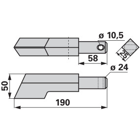 Rotorzinke Anstelle Von Rau 25 (00280292) Prillinger