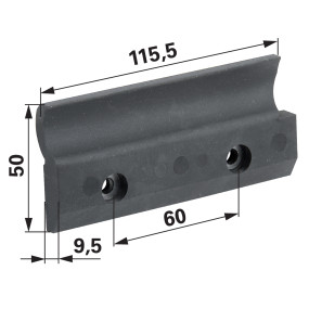 Lippendichtung mit Metalleinla (00310050) Prillinger