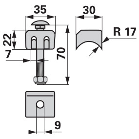 Zinkenhalter Komplett Anstelle (00310306) Prillinger