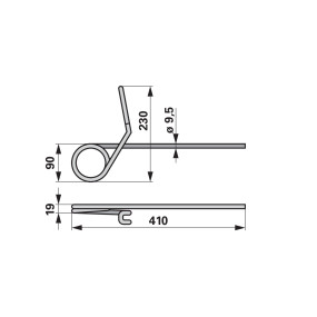 Saatstriegelzinke Anstelle Von (00310313) Prillinger