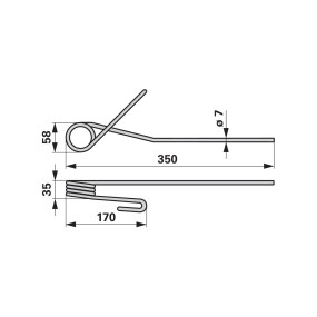 Saatstriegelzinke Anstelle Von (00310439) Prillinger