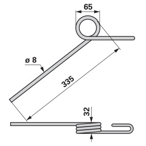 Saatstriegelzinke Anstelle Von (00310646) Prillinger