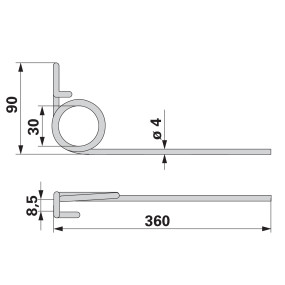 Saatstrieglzinke Anstelle Von (00310807) Prillinger