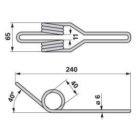 Saatstrieglzinke Anstelle Von (00310811) Prillinger