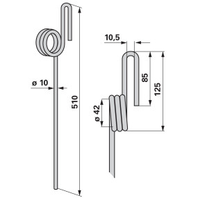 Saatstrieglzinke Anstelle Von (00310814) Prillinger