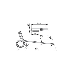 Saatstrieglzinke Anstelle Von (00310821) Prillinger