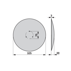 Spuranzeigescheibe (00318395) Prillinger