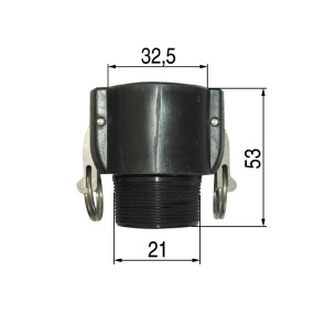 Mutterteil mit Ag (00340267) Prillinger