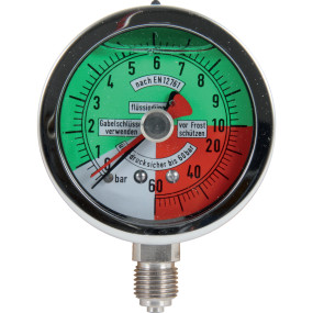 Glyzerin Manometer 63Mm 0-10/6 (00340336) Prillinger