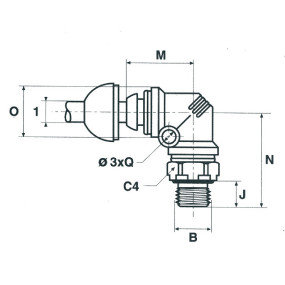 Winkeleinschraub-Steckverbindu (00342174) Prillinger