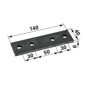 Streuzinke 140X40X6 Anstelle V (00361310) Prillinger