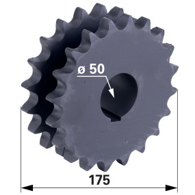 Doppelkettenrad Anstelle Von S (00364443) Prillinger