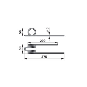 Bandrechenzinke Zu Farendlose (00401321) Prillinger