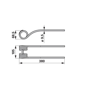 Kreiselheuerzinke Zu Stoll (00401342P) Prillinger