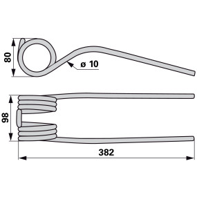 Heuerzinke Anstelle Von Stoll (00401343) Prillinger