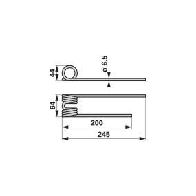 Heuerzinke Anstelle Von Rapid (00401377) Prillinger