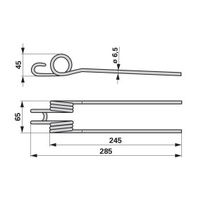 Bandrechenzinke Anstelle Von R (0040138225) Prillinger