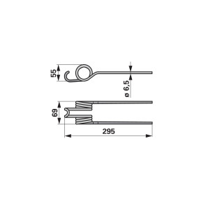 Bandrechenzinke Anstelle Von R (00401387P) Prillinger