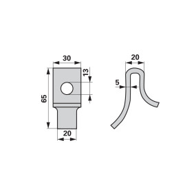 Zinkenhalter Jf-Stoll 0649340 (00404277) Prillinger