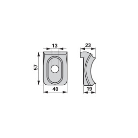 Zinkenhalter Oben, Anstelle Vo (00404278) Prillinger