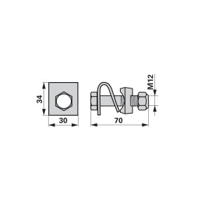 Zinkenhalter Komplett Anstelle (00404280) Prillinger