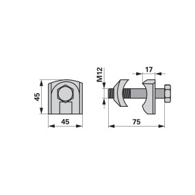 Zinkenhalter Komplett Anstelle (00404286) Prillinger