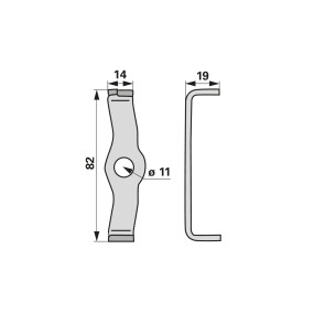 Sicherungsblech Anstelle Von S (00404451) Prillinger