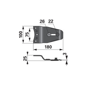 Messerhalter Zu Reform 2256119 (00411804) Prillinger