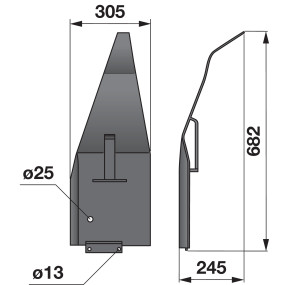 Innenschuh Vnb1652686 (00413301) Prillinger