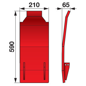 Gleitkufe links Anstelle Von 1 (00413409) Prillinger