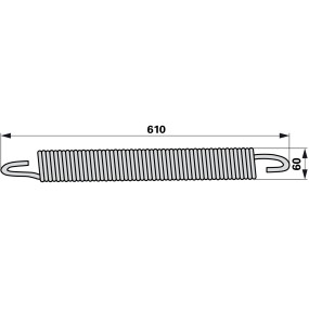 Feder Ad: 60 Mm, Länge: 610, A (00413477) Prillinger