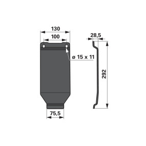 Gleitkufe Anstelle Von Sip 765 (00413765) Prillinger