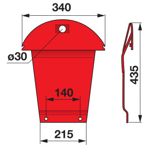 Gleitkufe (00413916) Prillinger