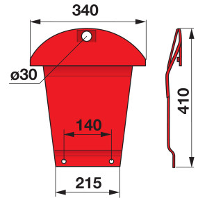 Gleitkufe (00413917) Prillinger