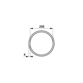 Runddichtung 205X4 Anstelle Vo (00418046) Prillinger