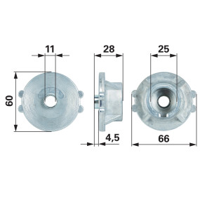 Messerhalter Anstelle Von Husq (00428459) Prillinger